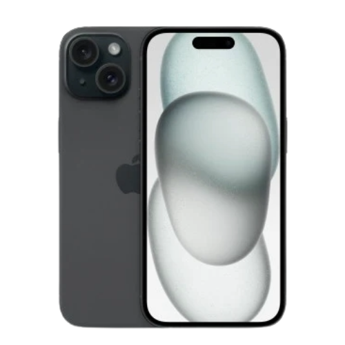 iPhone 15 in black
